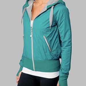 Lululemon Teal 'Swell' Women's Reversible Jacket